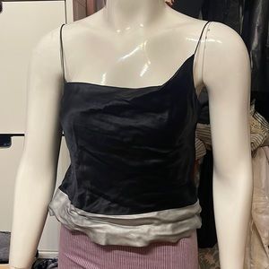 DKNY 100% silk tank